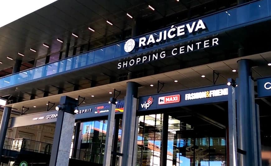 Rajiceva shopping center